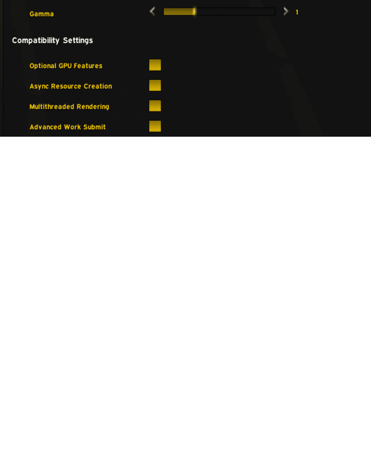 Graphics settings (3)